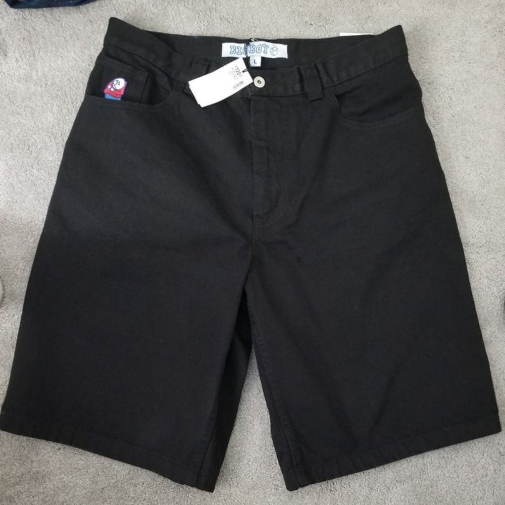 Polarskateco. Big boy shorts - Black - L